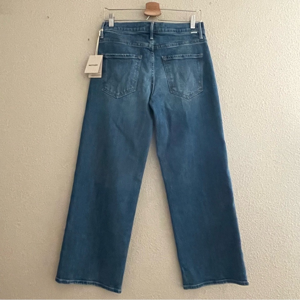MOTHER The‎ Maven Mid-Rise Wide-Leg Jeans - Picture 4 of 14